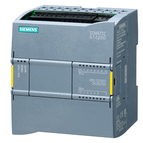 SIEMENS SIE6ES72121AF400XB0 CPU 1212FC ,DC/DC/DC, 8DI/6DO/2AI