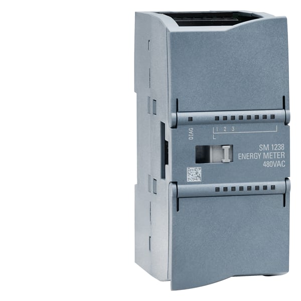 SIEMENS SIE6ES72385XA320XB0 SM 1238 ENERGY METER 480V AC