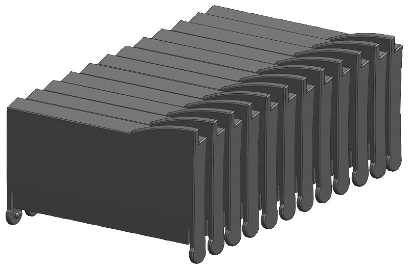SIEMENS SIE6ES72911BB300XA0 DOOR KIT SIGNAL MODULE, 70MM (6/PACK)