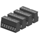 SIEMENS - SIE6ES72921BG300XA0 CONNECTOR BLOCK, 7 TERMINAL, GOLD (4/PK)