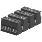 SIEMENS - SIE6ES72921BF300XB0 CONNECTOR BLOCK, 6 TERMINAL, GOLD (4/PK)