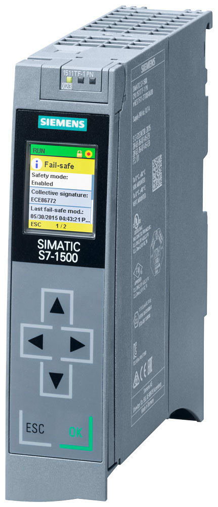 SIEMENS - SIE6ES75111UK010AB0 CPU 1511TF-1 PN, 225KB PROGR., 1MB DATI