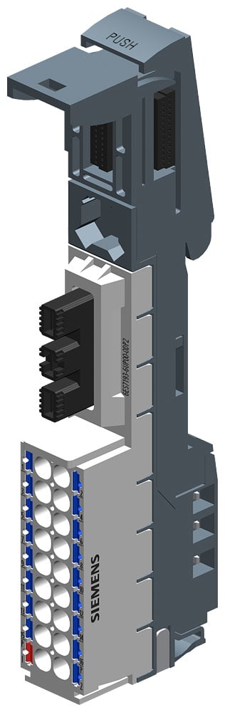 SIEMENS - SIE6ES71936UP000DP2 SIMATIC ET 200SP PotDis-BU tipo P2, variante chiara UI 1