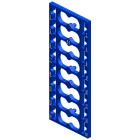 SIEMENS - SIE6ES71936CP632MA0 SIMATIC ET 200SP Targhette identificative a colori CC63 UI 10