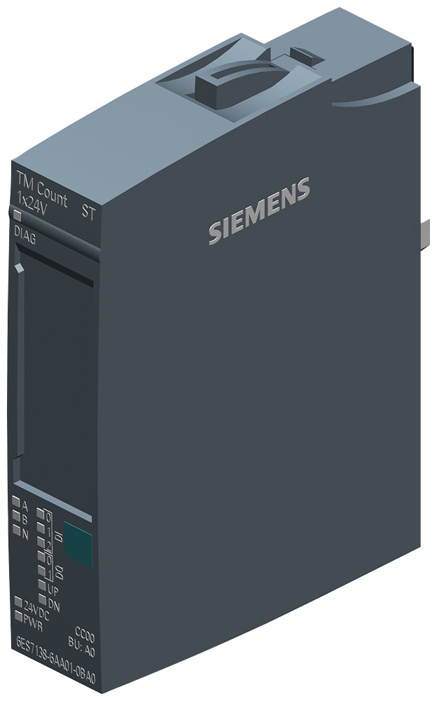 SIEMENS - SIE6AG11386AA012BA0 SIPLUS ET 200SP TM Count 1x24V 200 kHz -40 ... +60 °C con Conformal Coating based on 6ES7138-6AA01-0BA0
