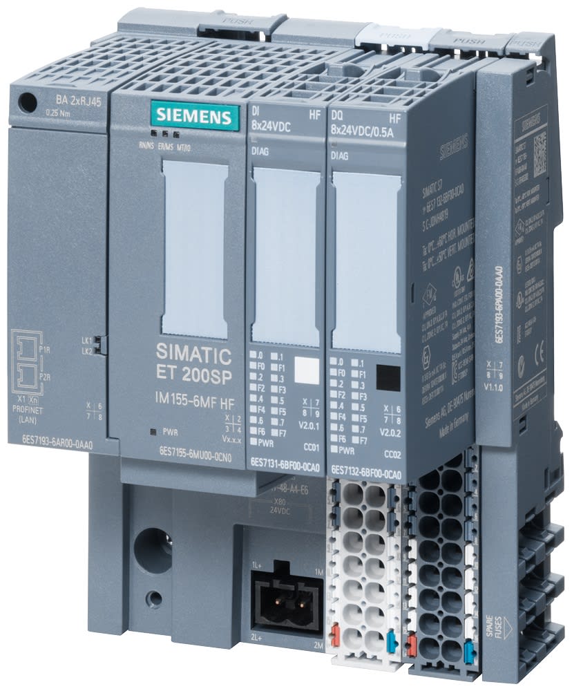 SIEMENS - SIE6ES71556MU000CN0 SIMATIC ET 200SP IM 155-6 MF HF con modulo server