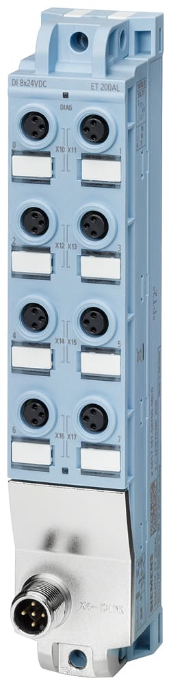 SIEMENS - SIE6ES71415BF000BL0 ET 200AL, IO-LINK, DI 8X24VDC, 8XM8