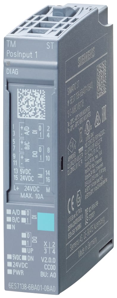 SIEMENS SIE6AG11386BA012BA0 SIPLUS ET 200SP TM POSINPUT 1