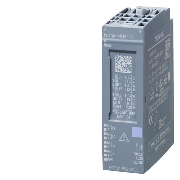 SIEMENS SIE6ES71346PA210CU0 ET 200SP AI ENERGY METER RC HF