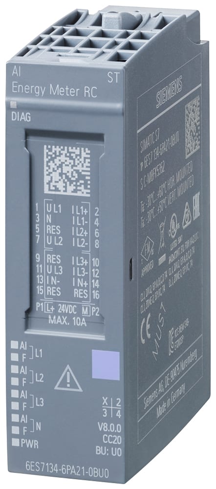 SIEMENS - SIE6ES71346PA210BU0 ET 200SP AI ENERGY METER RC ST