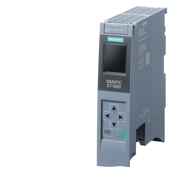 SIEMENS SIE6ES75131RM030AB0 CPU 1513R-1 PN, 600KB PROGRAM/2,5MB DATA