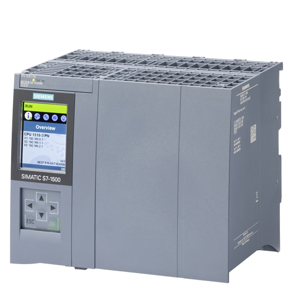 SIEMENS SIE6ES75183AT100AB0 CPU 1518-3 PN, 12MB PROG., 150MB DATA