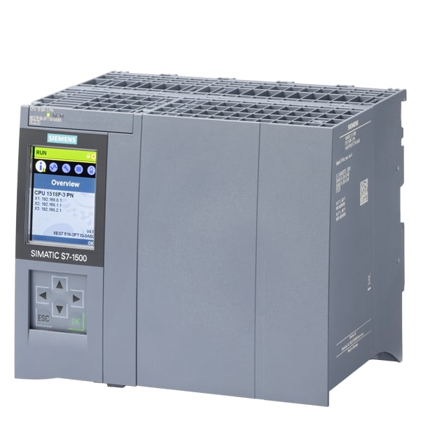 SIEMENS SIE6ES75183FT100AB0 CPU 1518F-3 PN, 18MB PROG., 150MB DATA
