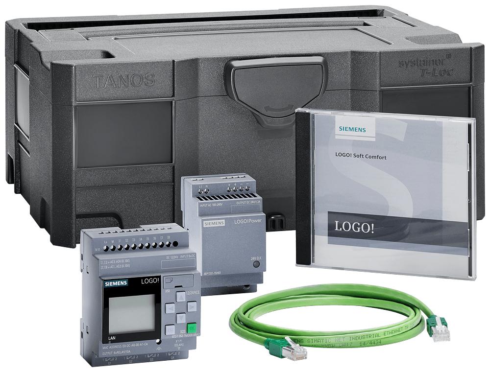 SIEMENS SIE6ED10574BA010AA0 LOGO! STARTER KIT 12/24RCE V8.4