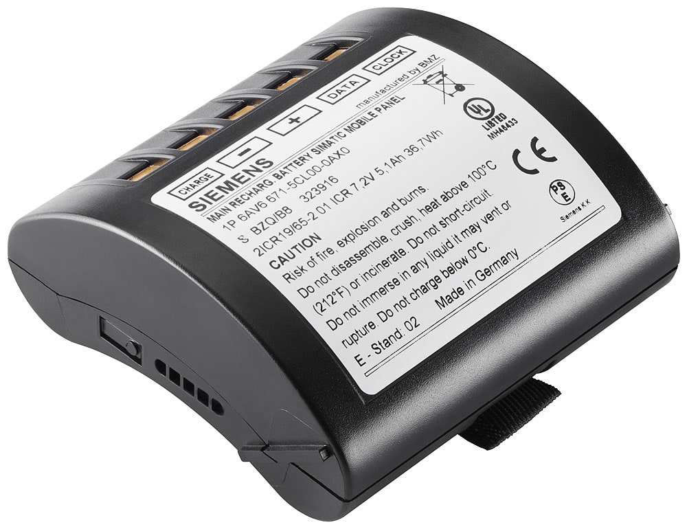 SIEMENS - SIE6AV66715CL000AX1 SIMATIC HMI Batteria principale per Mobile Panel IWLAN Successore al 100 % per 6AV6671-5CL00-0AX0