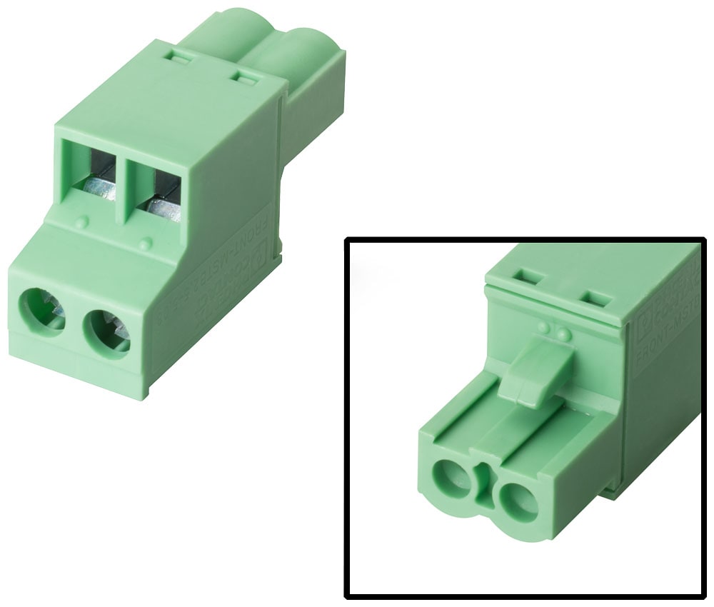 SIEMENS - SIE6AV66718XA000AX0 CONNECTOR, FEMALE, 2-PIN