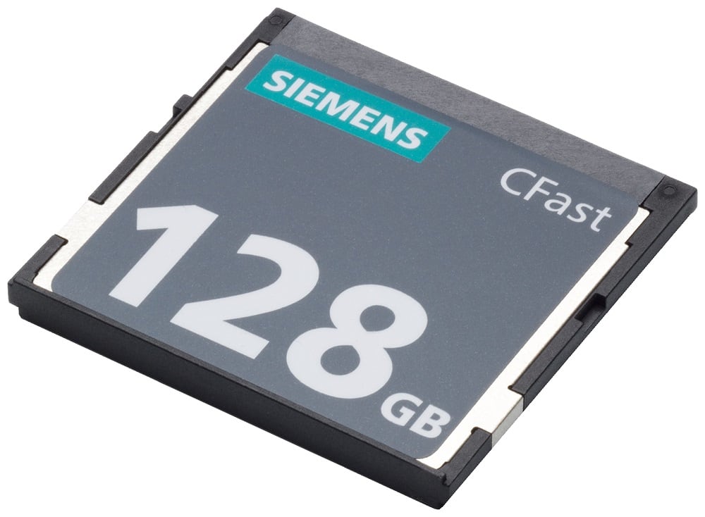 SIEMENS - SIE6ES76482BF100XM1 SIMATIC CFAST MEMORY CARD, 128 GB