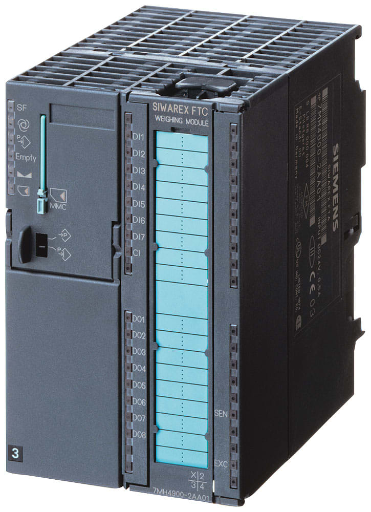 SIEMENS - SIE7MH49003AA01 SIWAREX FTC Elettronica di pesatura, per misura di forza, bilance per nastro, bilance di dosaggio differenziali e misuratori di flusso di materiali...