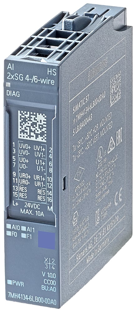 SIEMENS - SIE7MH41346LB000DA0 SIMATIC ET 200SP AI 2xSG 4-/6-wire HS