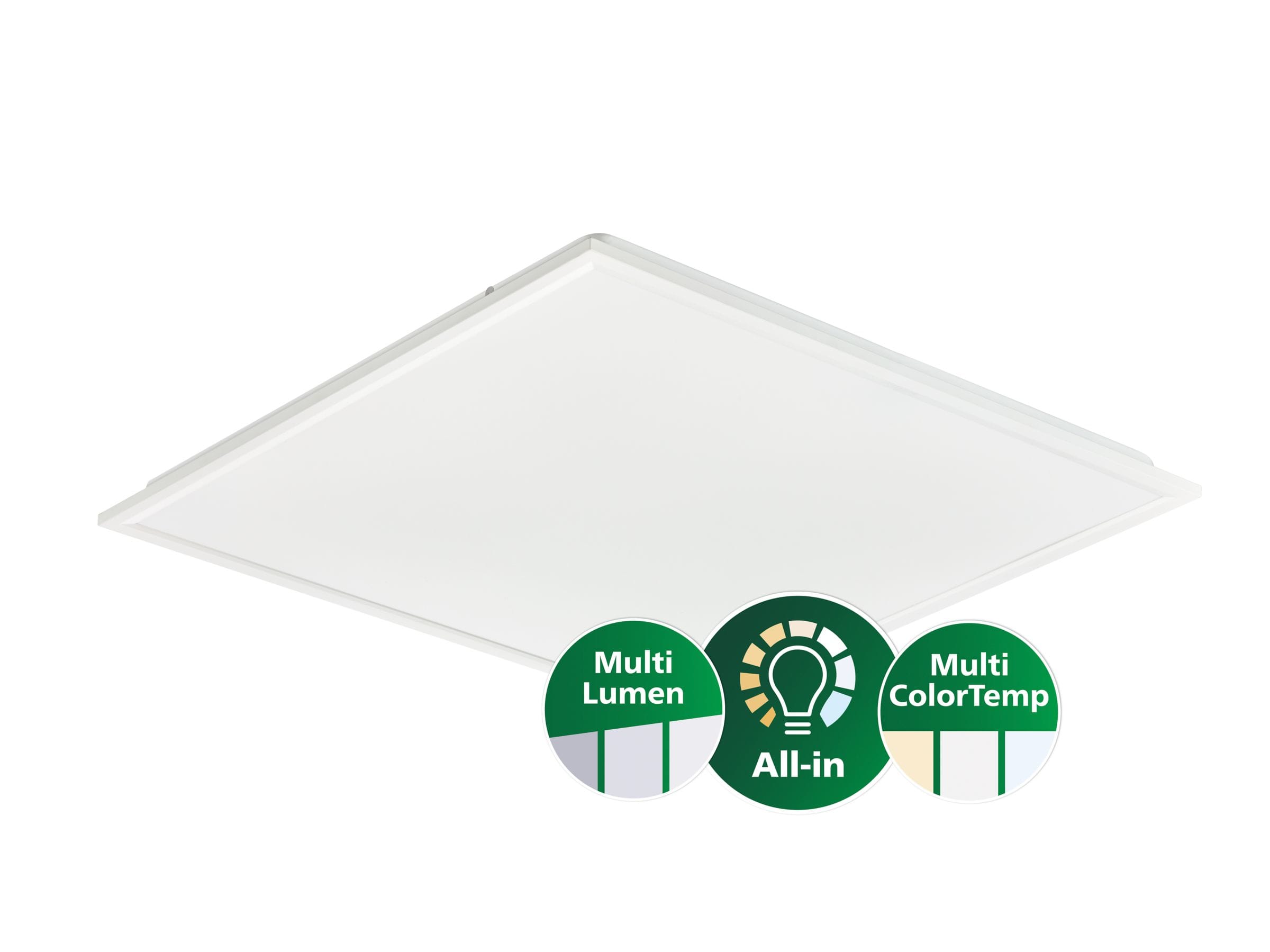 SIGNIFY ITALY SPA PHA74990099 Pannello CoreLine gen6, All-in, 31 W, 22 W, 600x600 mm, VPC, 2900 lm, 3100 lm, 3350 lm, 3600 lm, 4000 lm, 4300 lm, 3000 K, 3500 K, 4000 K