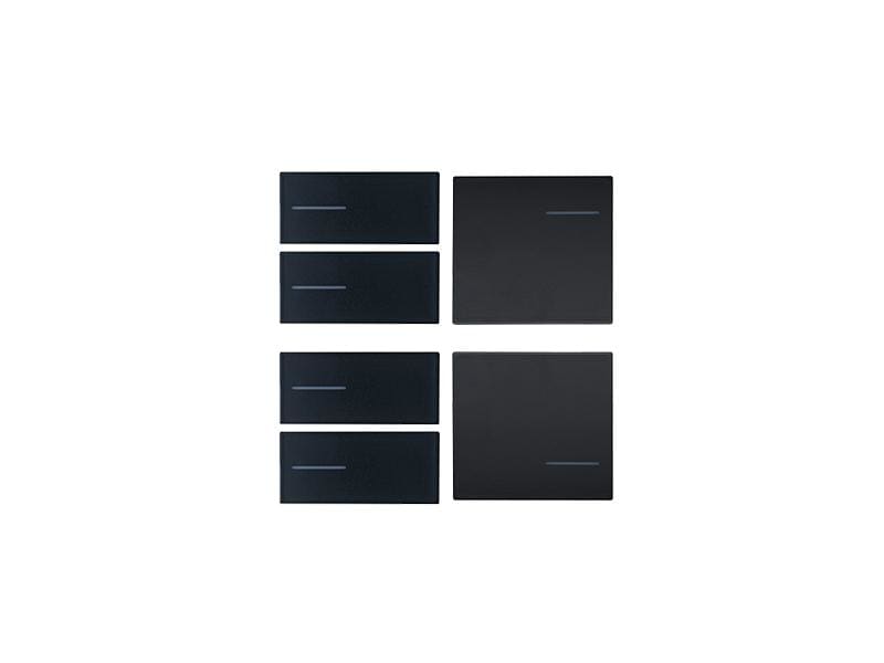 EELECTRON SPA - EEXBK42PLL-3 KIT 4SX+2DX TASTI VERNIC. NERO LINE