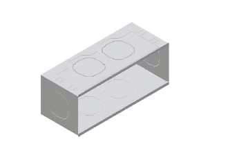REHAU SPA - RE413252151001 REHAU PLENUM ISO PER GRIGLIA RETTANGOL.