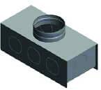 REHAU SPA - RE413568831001 REHAU PLENUM ISOLATO MANDATA/RIPRESA D 1