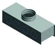 REHAU SPA - RE413568821001 REHAU PLENUM ISOLATO MANDATA/RIPRESA D 1