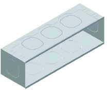 REHAU SPA - RE413252161001 REHAU PLENUM ISO PER GRIGLIA RETTANGOL.