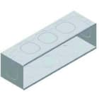 REHAU SPA - RE413252161001 REHAU PLENUM ISO PER GRIGLIA RETTANGOL.