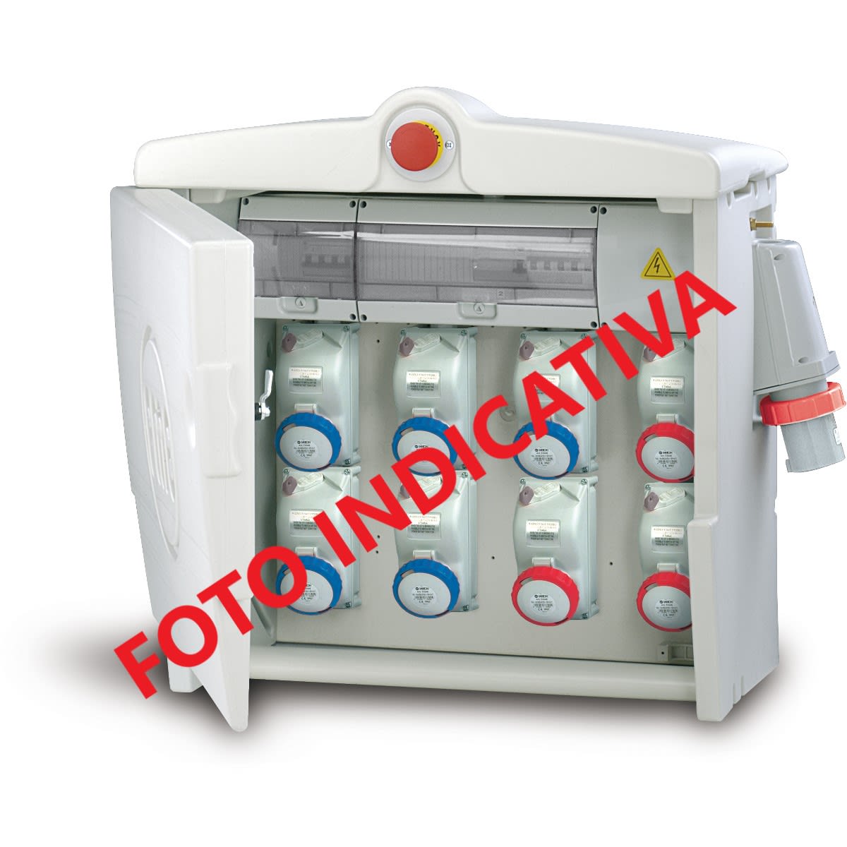 FANTON SRL - FME74964 QUADRO MAXI ASC 7PR/6PT/SP63A/EMER/35KW