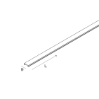 NOVALUX SPA - NOX1018A2.99 L-09: DIFF. OPALE L=6000