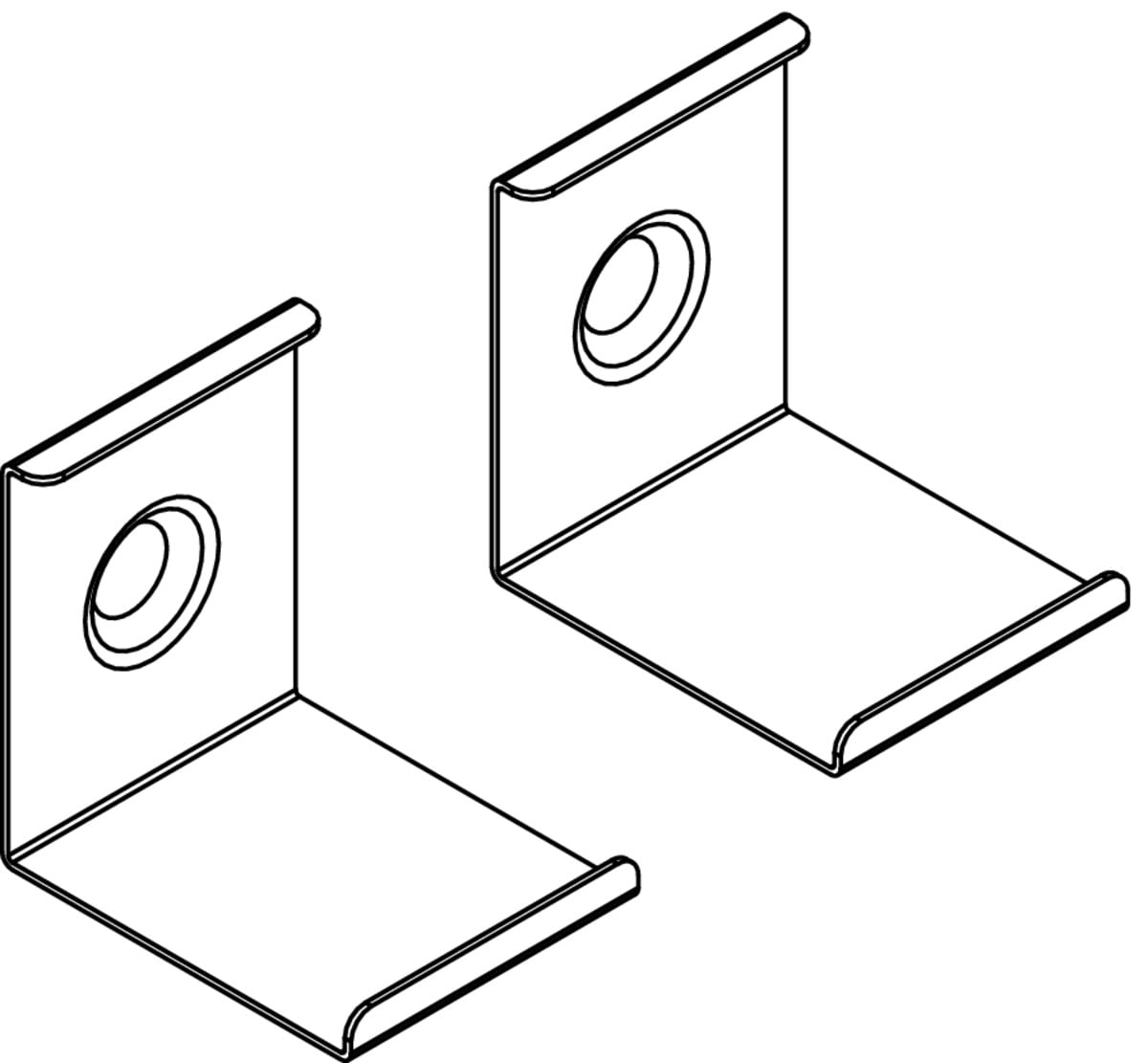 NOVALUX SPA - NOX105410.99 PROFILED: COPPIA STAFFE FISS.PROF.ANGOL