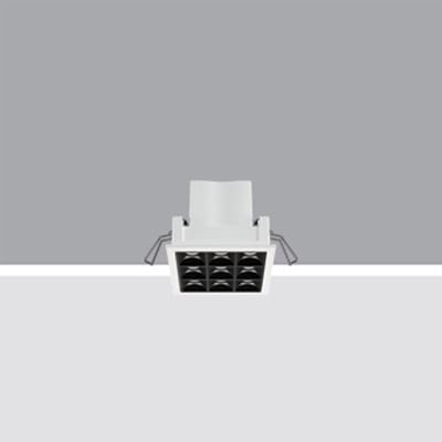 IGUZZINI ILLUMINAZI - IGZ3.Q505.701.0 INC.LAS.BLAD.XS FR.9LED W.DALI 2700K WID