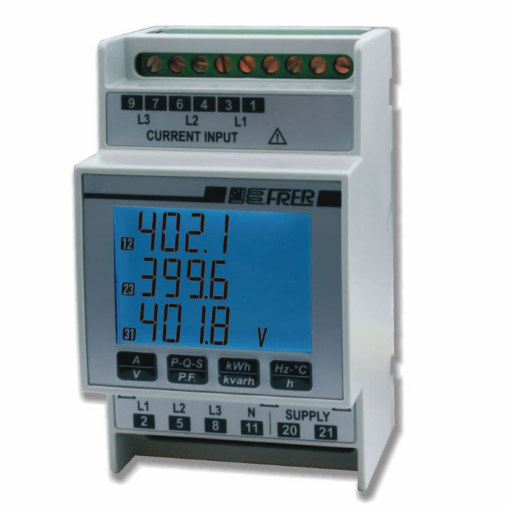 FRER SRL - FREQ52P3L005X4C2 NANO5 1-5A 400V AUX230VAC