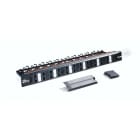 QUBIX SPA - QBX2002037 PATCHPANEL CCS EASYCRIMP C6ACH 24RJ45UTP