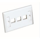 QUBIX SPA QBX2004013 PLACCA CCS PASSO 503 3 POSIZIONI RJ45