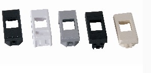 QUBIX SPA - QBX2004038 ADATTATORE CCS GEWISS SYSTEM 20 NERO