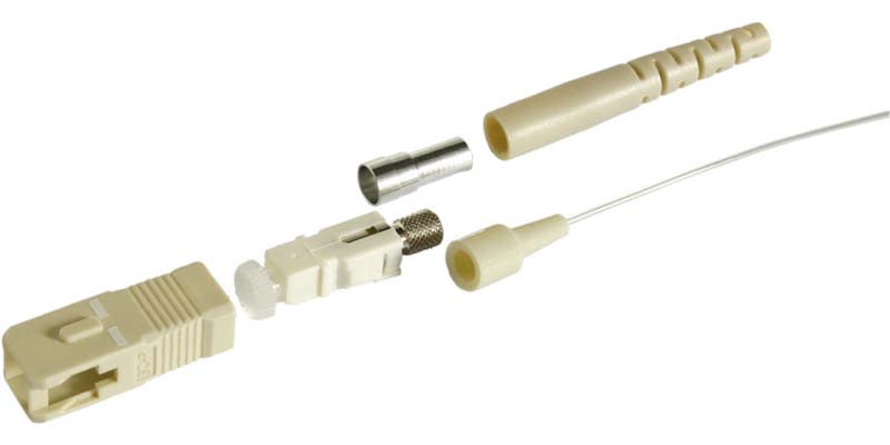 QUBIX SPA - QBX2007014 CONNETTORE F.O.SC MM A LAPPARE