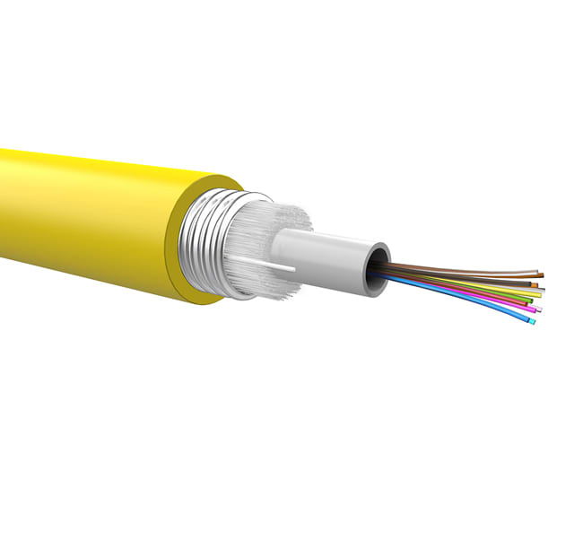 QUBIX SPA - QBX2008382 CAVO LOOSE 12X9/125 G652D A.M. LSZH ECA