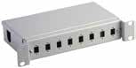 QUBIX SPA - QBX2010067 CASSETTO OTTICO 10 1U PER 8 ST GR
