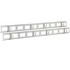 QUBIX SPA QBX2011041 COPPIA CANALA GEST. CAVI ARM. PRO 42U GR