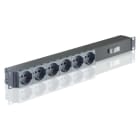 QUBIX SPA QBX2011123 BARRA ALIMENTAZIONE 1U 6P INT.MAGN. NE