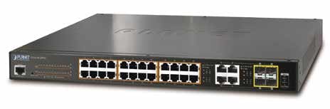 QUBIX SPA - QBX2032250 GS-4210-24PL4C 24P(POE)+4TP/SFP GE 440W