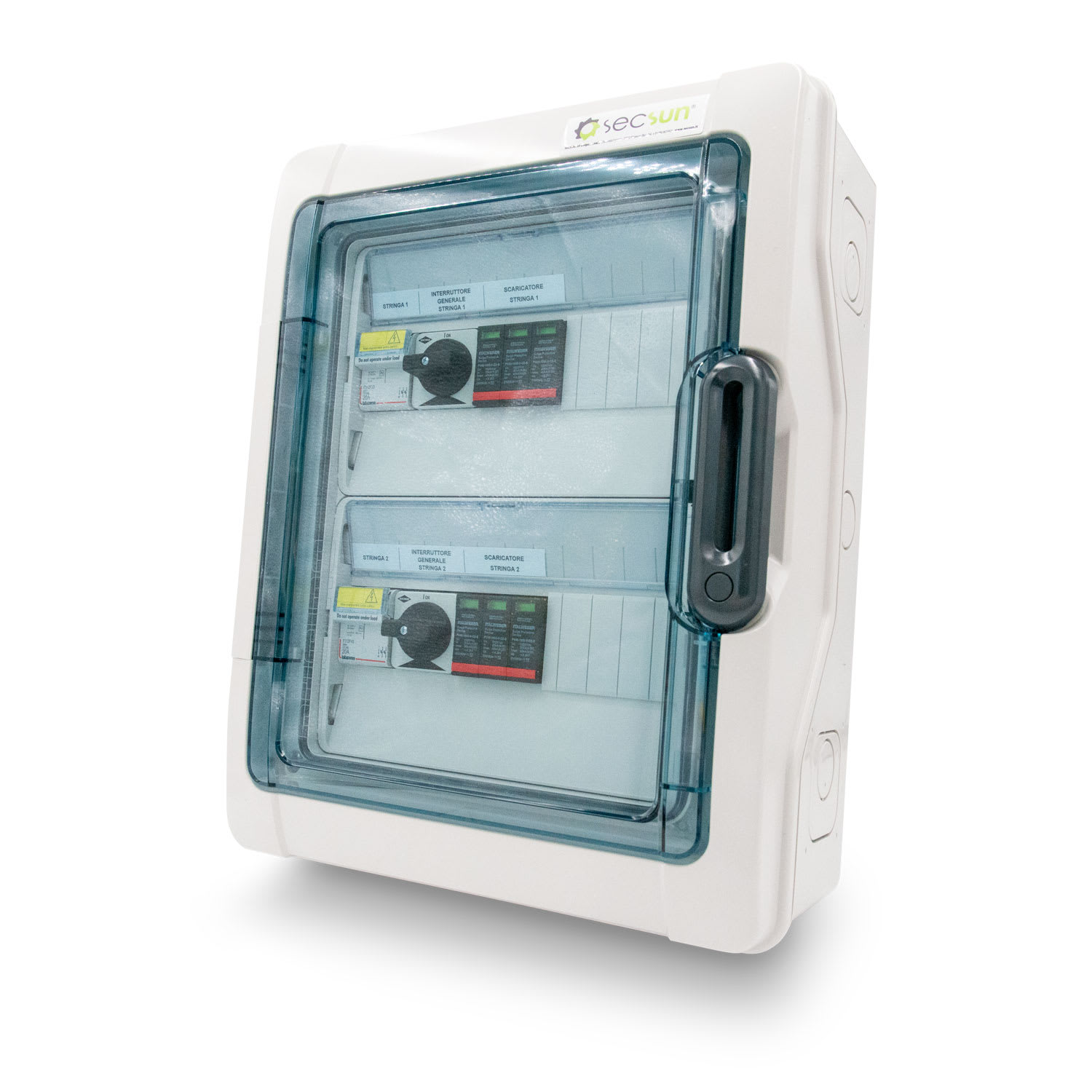 CONTACT ITALIA SRL - IICQCM2102L Quadro di Campo Light per Due Stringhe Fotovoltaiche Indipendenti 1000 Vdc