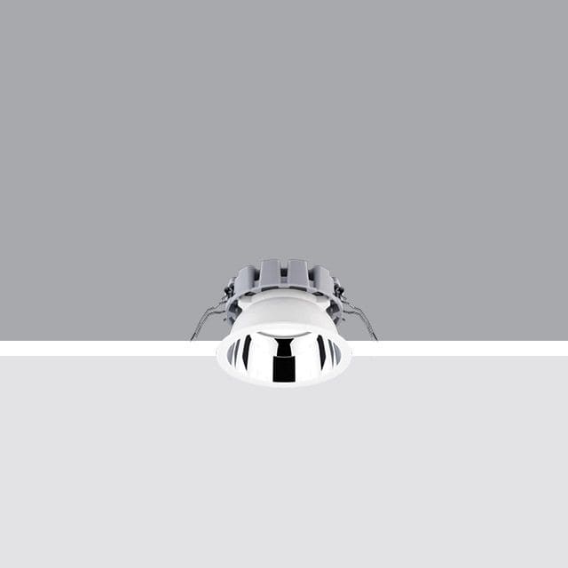 IGUZZINI ILLUMINAZI - IGZ3.QF49.701.0 EASY D105 FRAME NEUTR.CRI80 1500LM ELET.