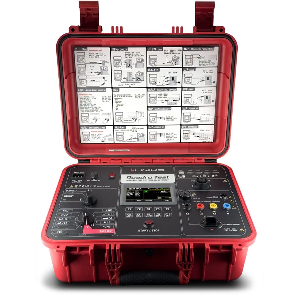 UNIKS SRL UNKQUADROTEST STR.VERIFICA PROVA QUADRI