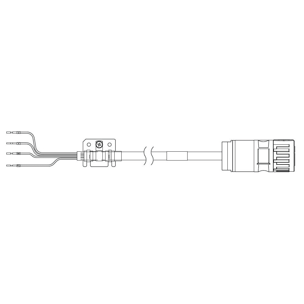 OMRON - OMRR88ACA1J005SF CAVO DI ALIMENTAZIONE SERVOMOTORE SERIE