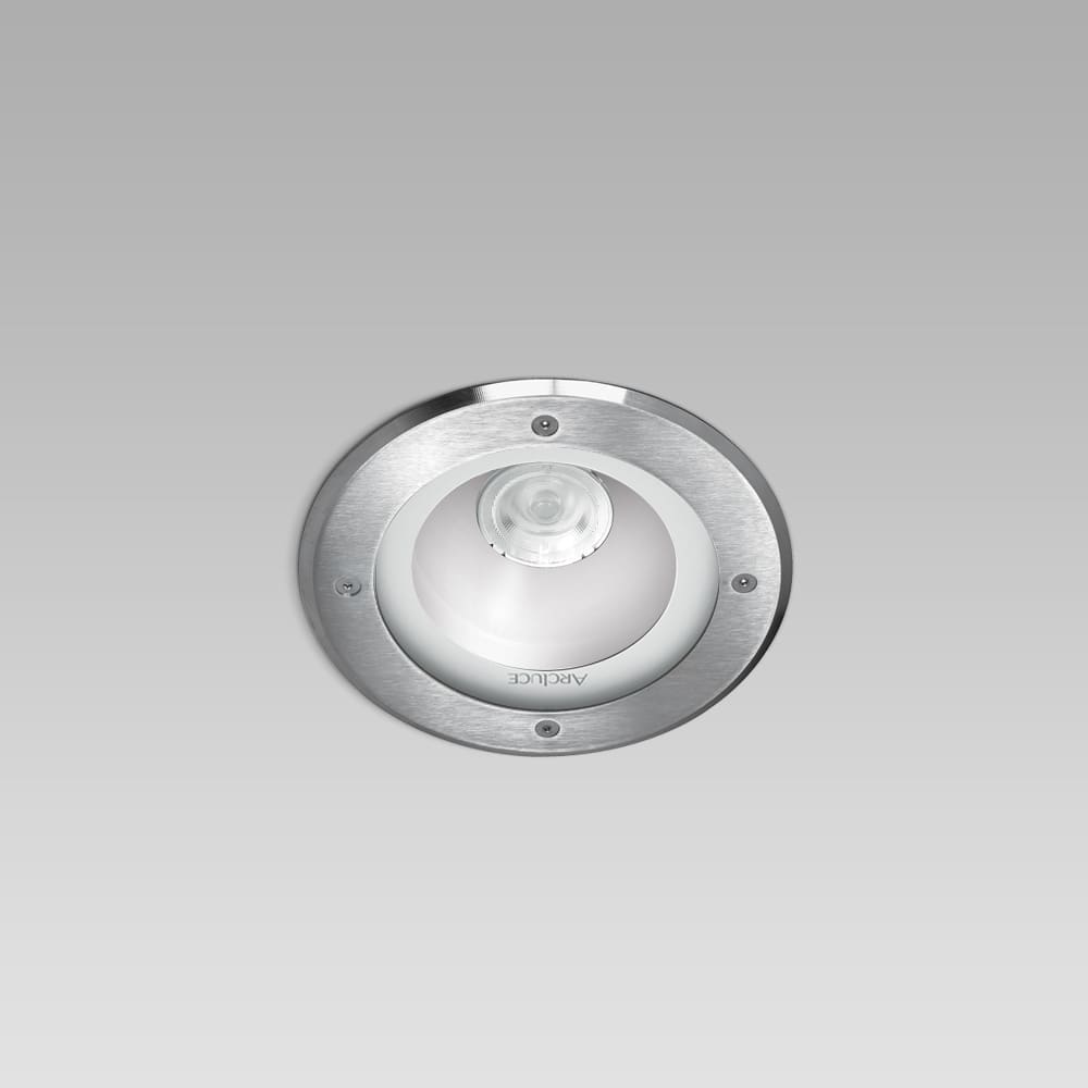 ARCLUCE SPA - ACL0327028A-840-30 RAY-S180 20W FB INOX TONDA ON/OFF
