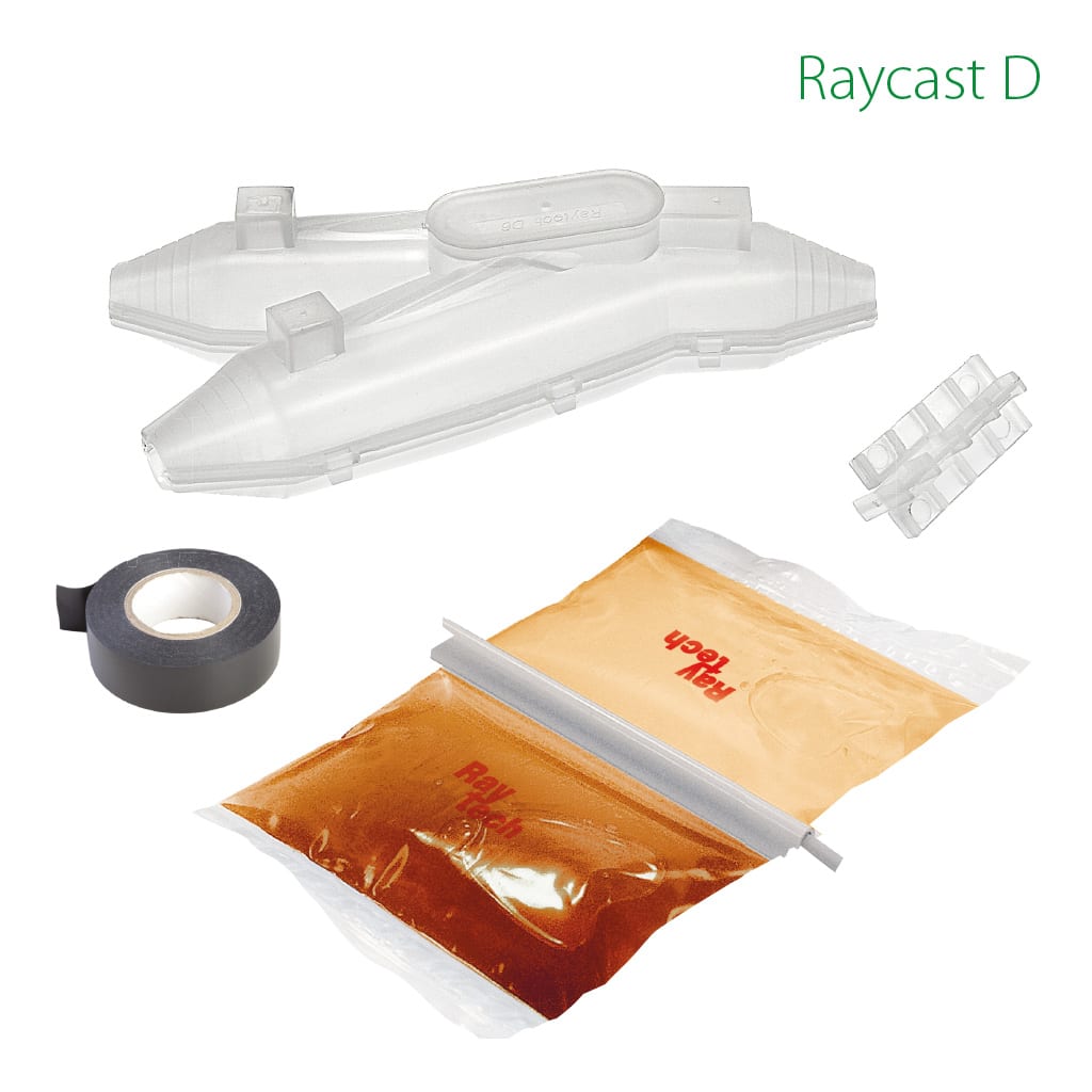 RAYTECH SRL RYT100095-001 RAYCAST D95 GIUNTO DER. CAVI ESTRUSI